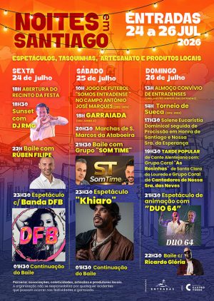 Noites em Santiago 2026