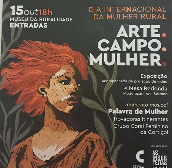 “Arte, Campo, Mulher”, exposição para ver no Museu da Ruralidade